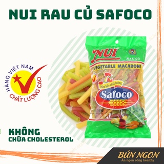 Mì Rau Củ Safoco Mì Nui Ống Ăn Kiêng Giảm Cân Eatclean Cho Gia Đình 500g