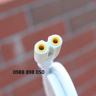 Dây nguồn số 8 xịn màu trắng
