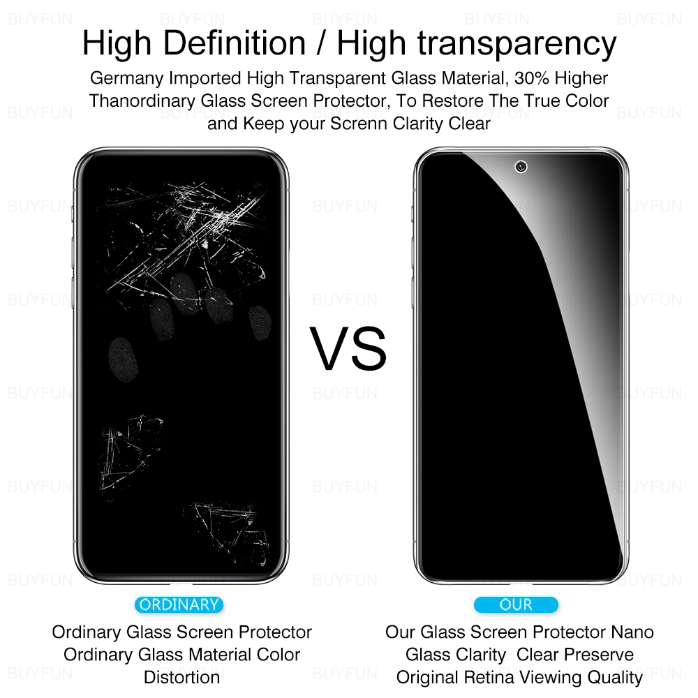 Set 2 Kính Cường Lực Bảo Vệ Màn Hình Điện Thoại Xiaomi Redmi Note 9s Pro Max 9 9a 9c 9t 8a 7a 8 7 Pro