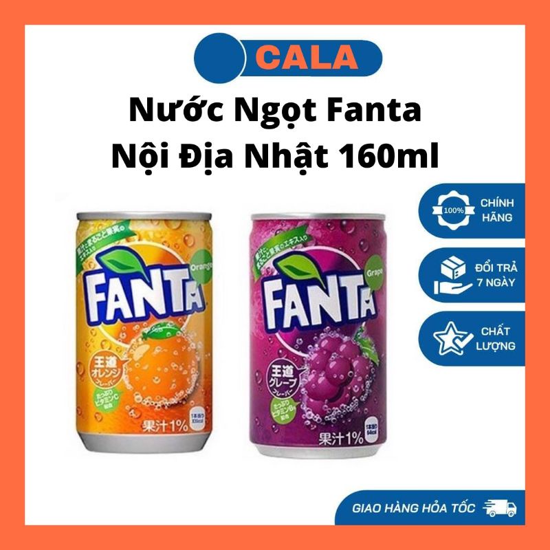 Nước Ngọt Fanta Nội Địa Nhật 160ml