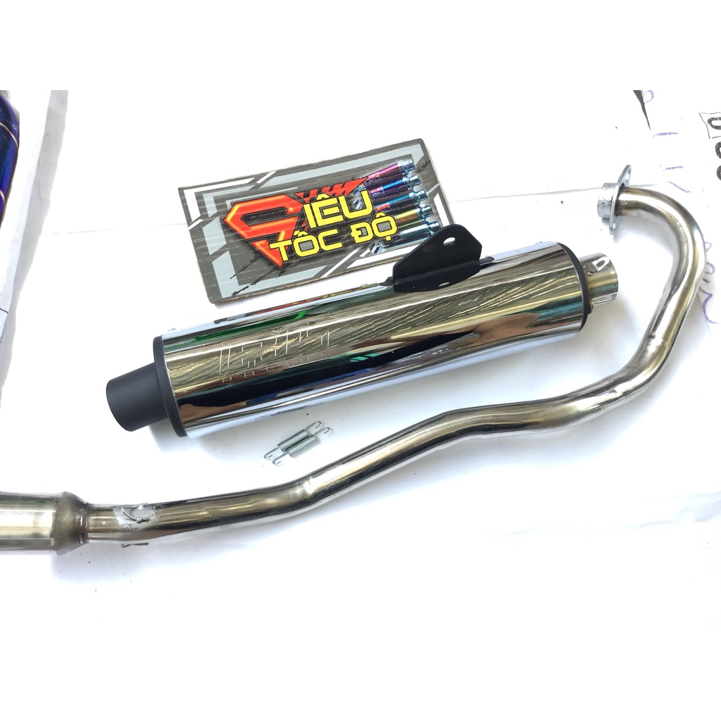 Pô Tăng CBR ĐẦU INOX 304 GẮN CHO NHIỀU LOẠI XE