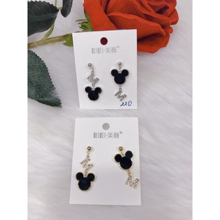 Bông Tai Chuột Mickey Cá Tính Năng Động