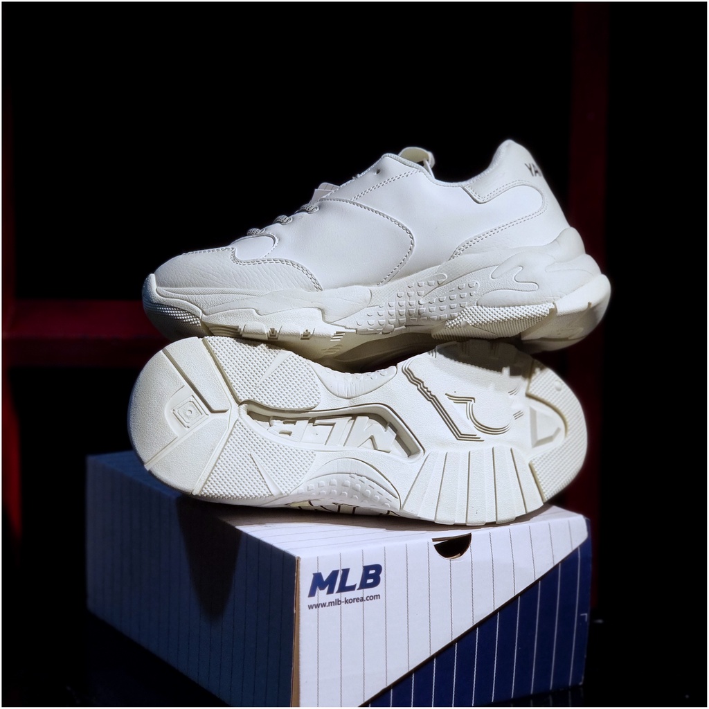 [Bản logo in 3D] Giày sneaker 𝗠𝗟𝗕 Tăng chiều cao 5cm - Logo Ny Vàng