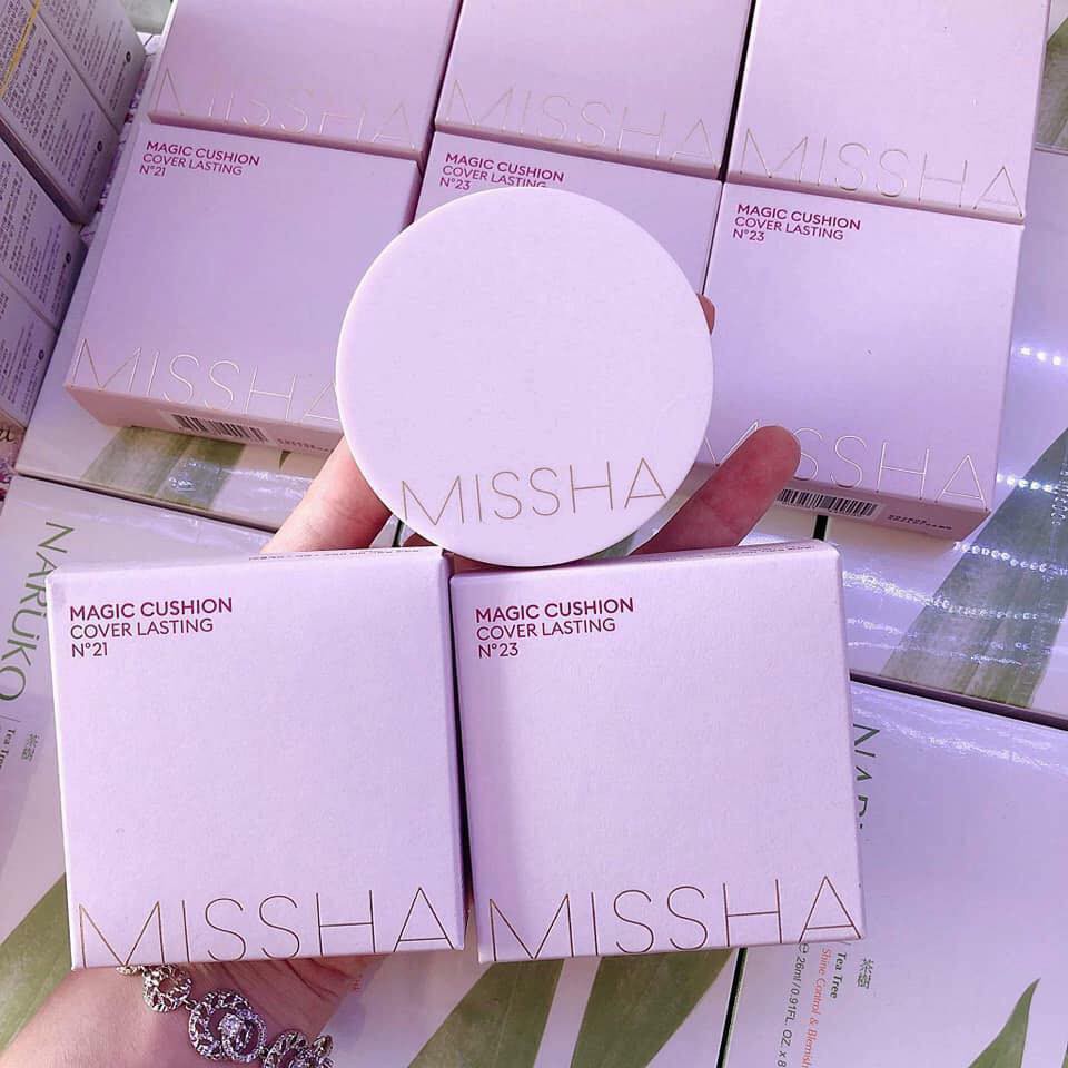 Phấn nước MISSHA MAGIC CUSHION COVER LASTING