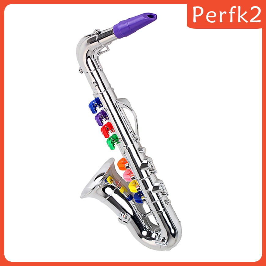 Bộ Kèn Saxophone Mini Perfk2 Gồm 8 Nốt Âm Nhạc Dành Cho Trẻ Em