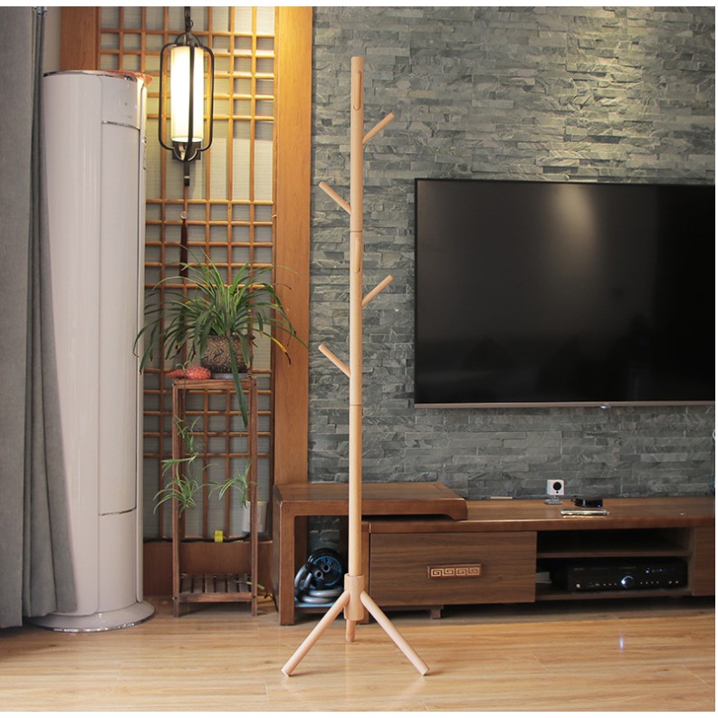 Cây treo áo gỗ 3 chân | BigBuy360 - bigbuy360.vn