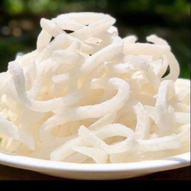1Kg mứt dừa non sợi đũa màu trắng mềm ngon chuẩn Bến Tre