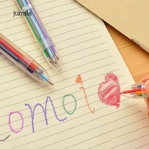 Bút bi 6 màu 0.5mm kiểu dáng sang trọng