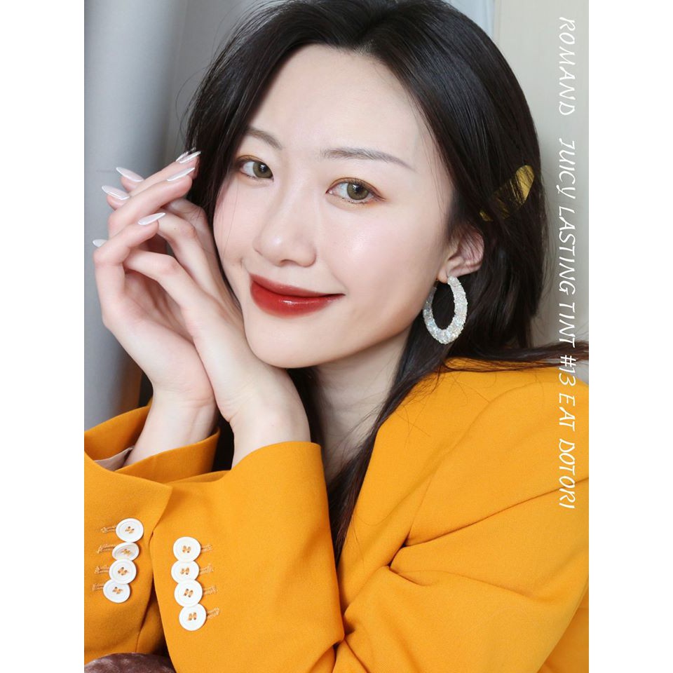 Son Tint Nước Siêu Lì, Lâu Trôi Romand Glasting Water Tint 4g