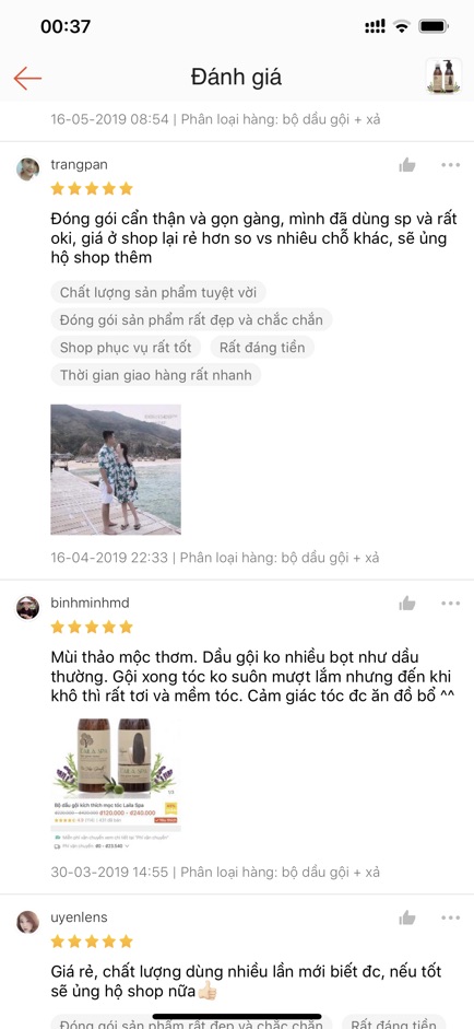 Bộ dầu gội chống rụng tóc - nhanh mọc tóc Laila spa (100% Authentic) | BigBuy360 - bigbuy360.vn