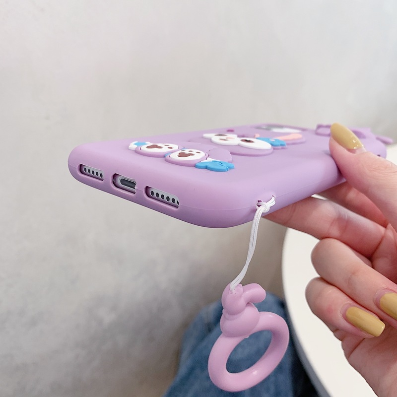 Ốp Điện Thoại Mềm In Hoạt Hình Stella Kèm Nhẫn Đeo Cho Iphone 11 Pro Max Se 2 I 7 8 Plus Xs Xr | BigBuy360 - bigbuy360.vn