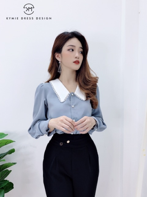 Quần baggy hai cạp Q321 KYMIE