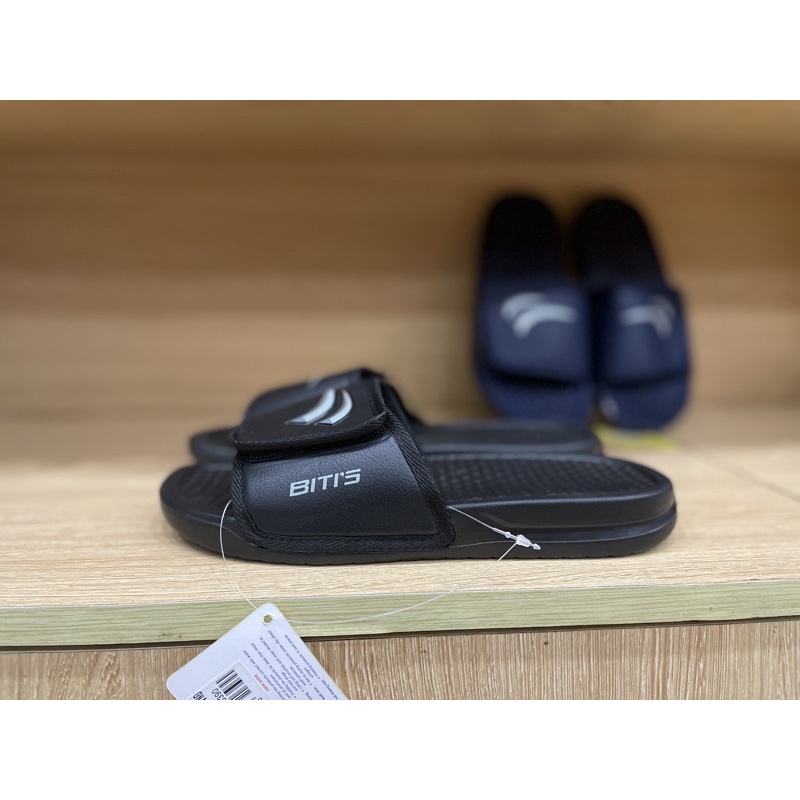 Dép lê nam BT DEM067 nhẹ, êm bền size 38-43 màu xanh và đen (hỗ trợ khâu có điều kiện)