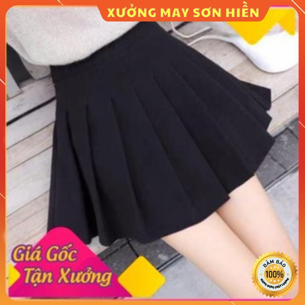 Chân Váy Tennis Xếp Li ❤️ Siêu đẹp ❤️   Chân Váy Tennis Xếp Li Chất U mì Xưởng May Sơn Hiền MS4444