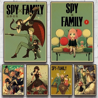 Poster Dán Tường In Hình Anime Spy X Family