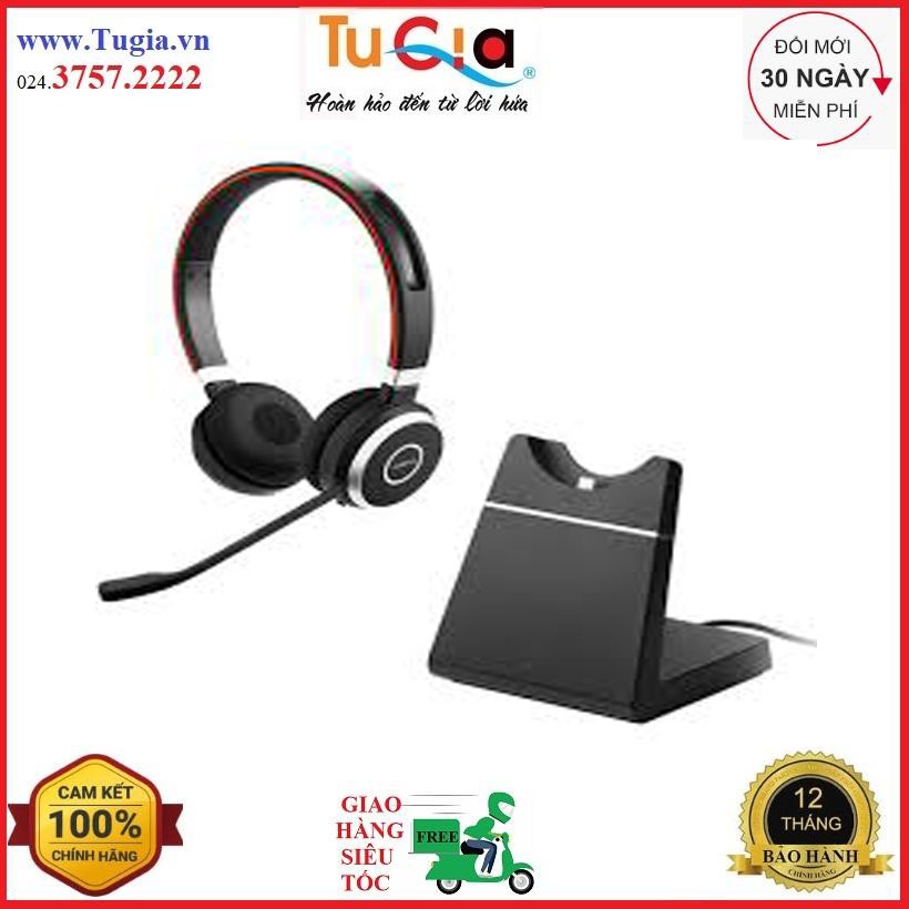 tai nghe Jabra Evolve 65 Headset UC Stereo-hàng chính hãng