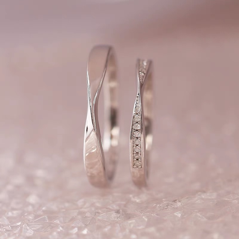 Nhẫn Đôi Bạc Dreamsilver, Nhẫn Cặp Infinity Love Chỉnh Được Size ND031