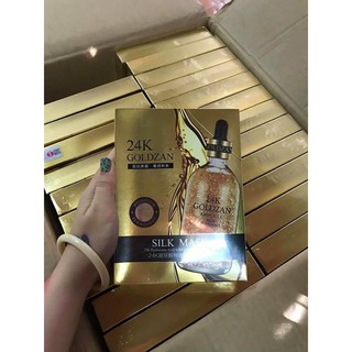 Hộp 10 miếng mặt nạ 24k gold zan