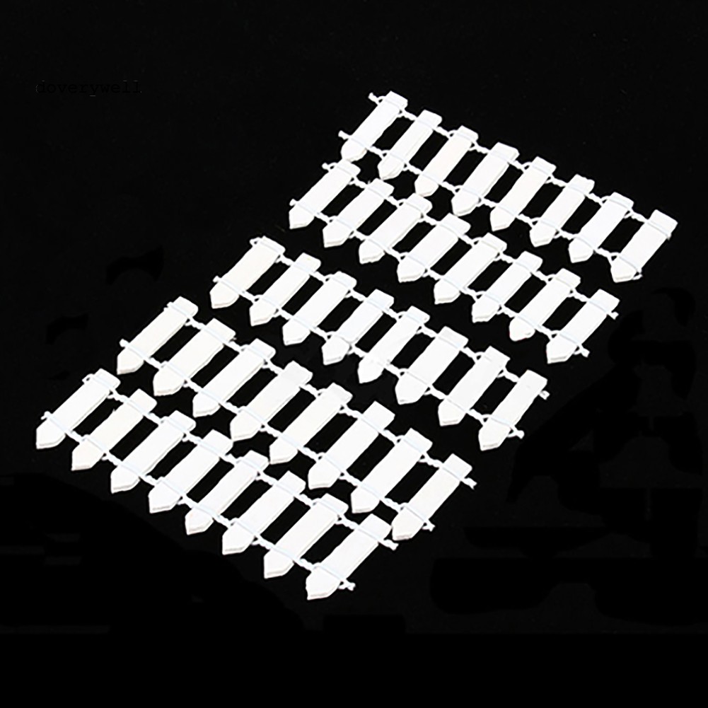 Bộ 5 mô hình hàng rào mini bằng gỗ dùng cho trang trí tiểu cảnh