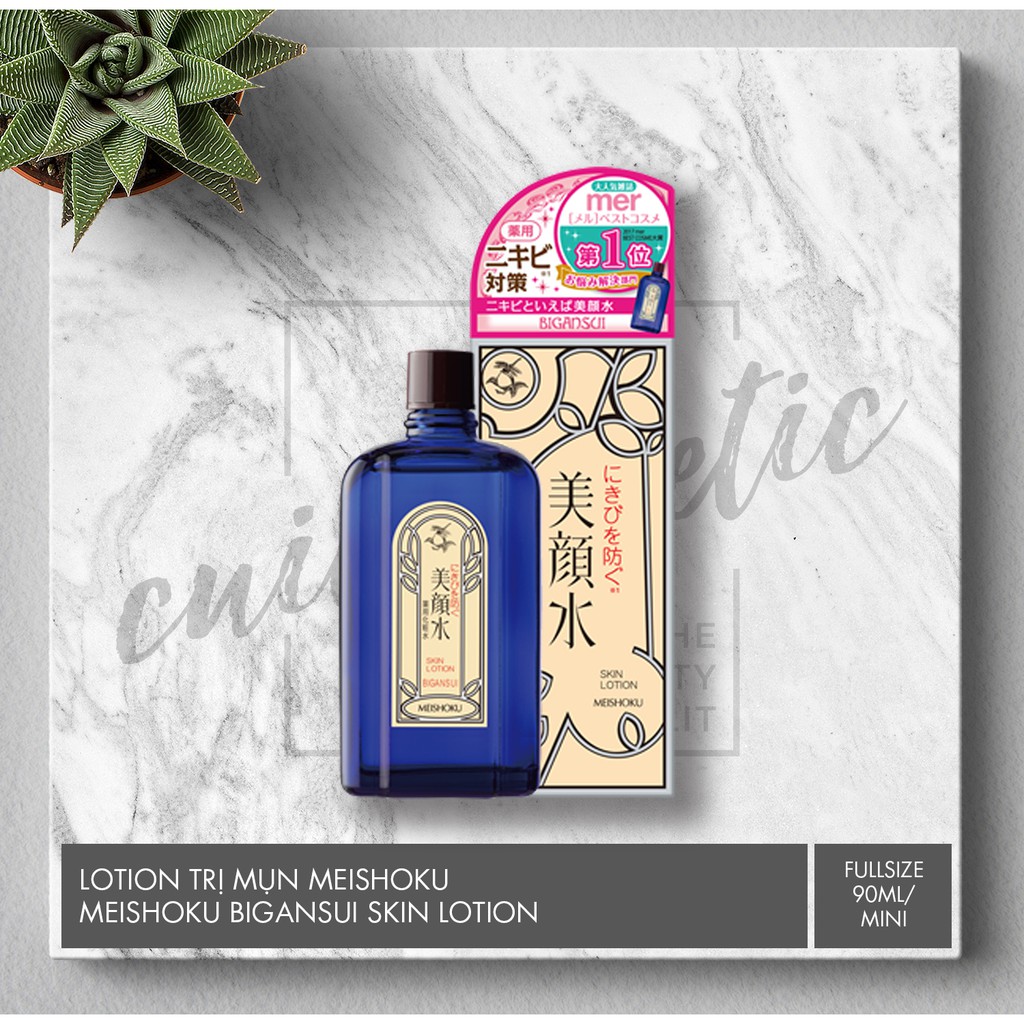 Lotion ngừa mụn Meishoku Bigansui Nhật Bản