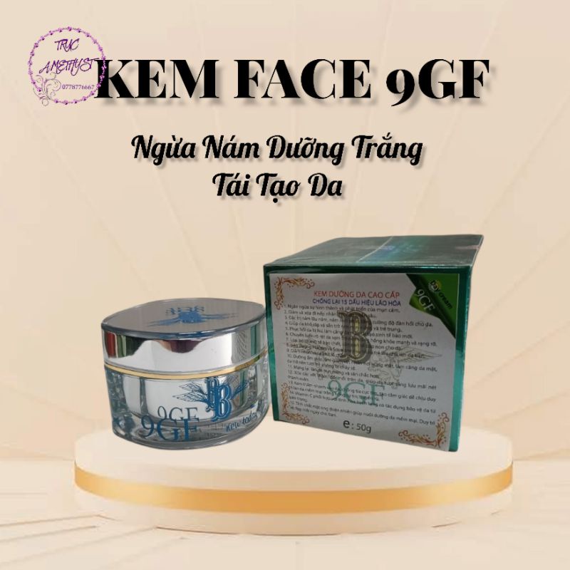 KEM NGỪA NÁM TRẮNG DA 9GF