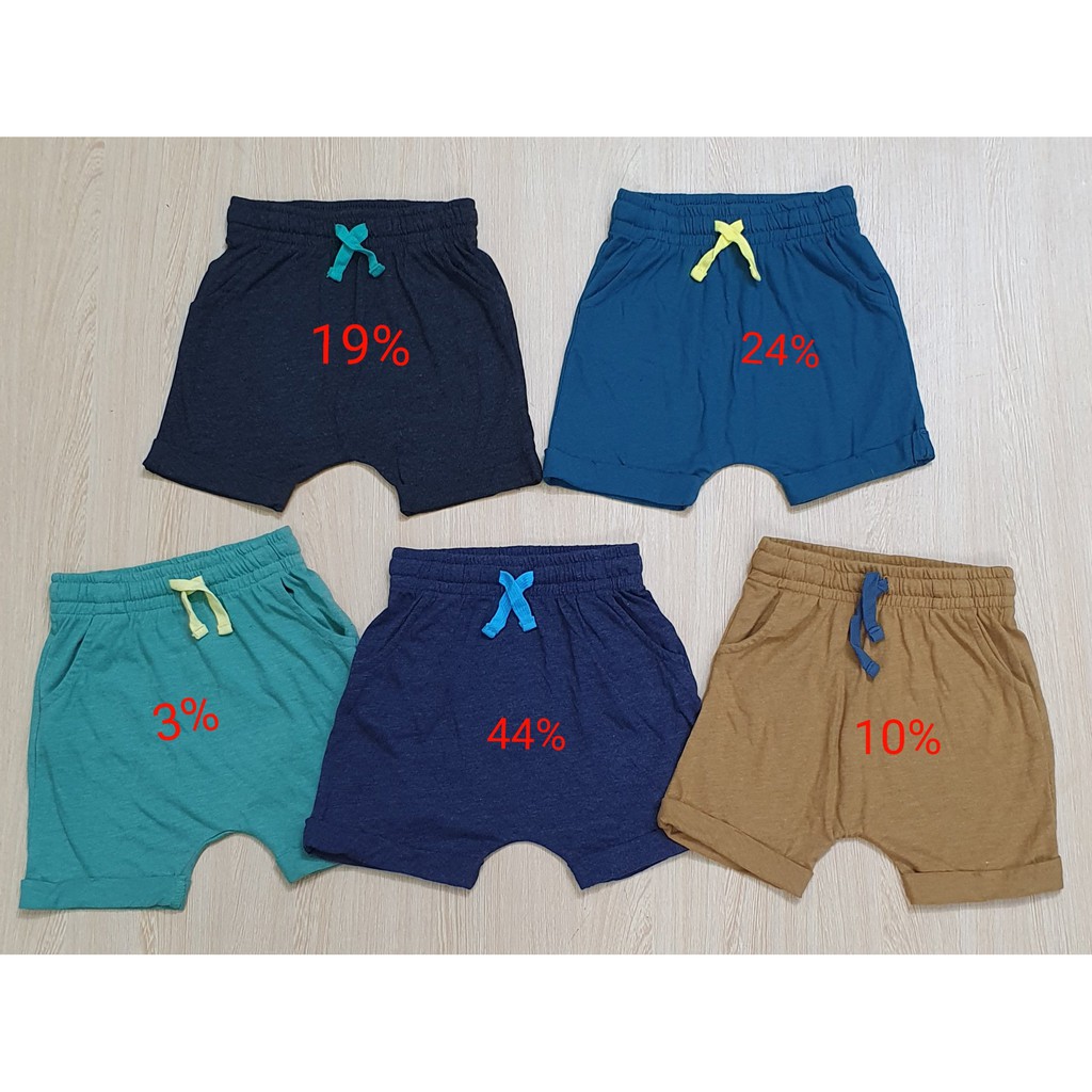 Quần short bé trai chất cotton mềm