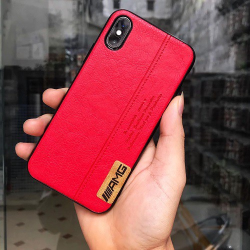 Ốp da AMG Iphone XS MAX