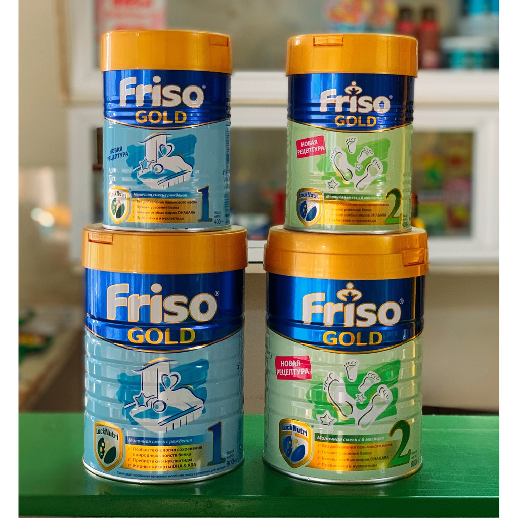 [Thanh Lý Cận Date] Sữa Friso Gold Nga số 1 lon nhỏ 400g