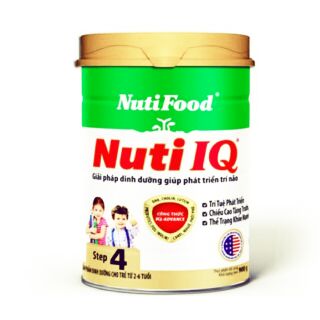 Thanh Lý Sữa Nuti IQ Step4/900g