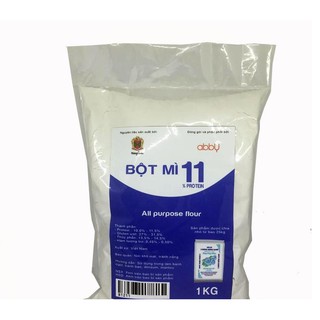 BỘT MÌ SỐ 11 HIỆU 3 BÔNG HỒNG XANH 1KG