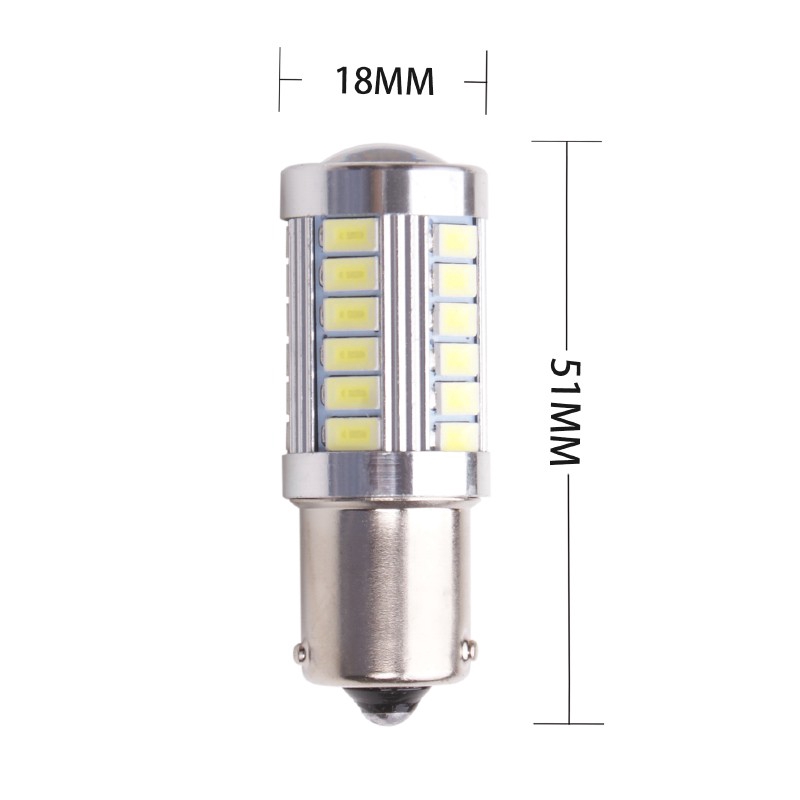 Đèn Led 1156 Py21W Bau15S 33 Smd 5630 5730 Cho Xe Ô Tô