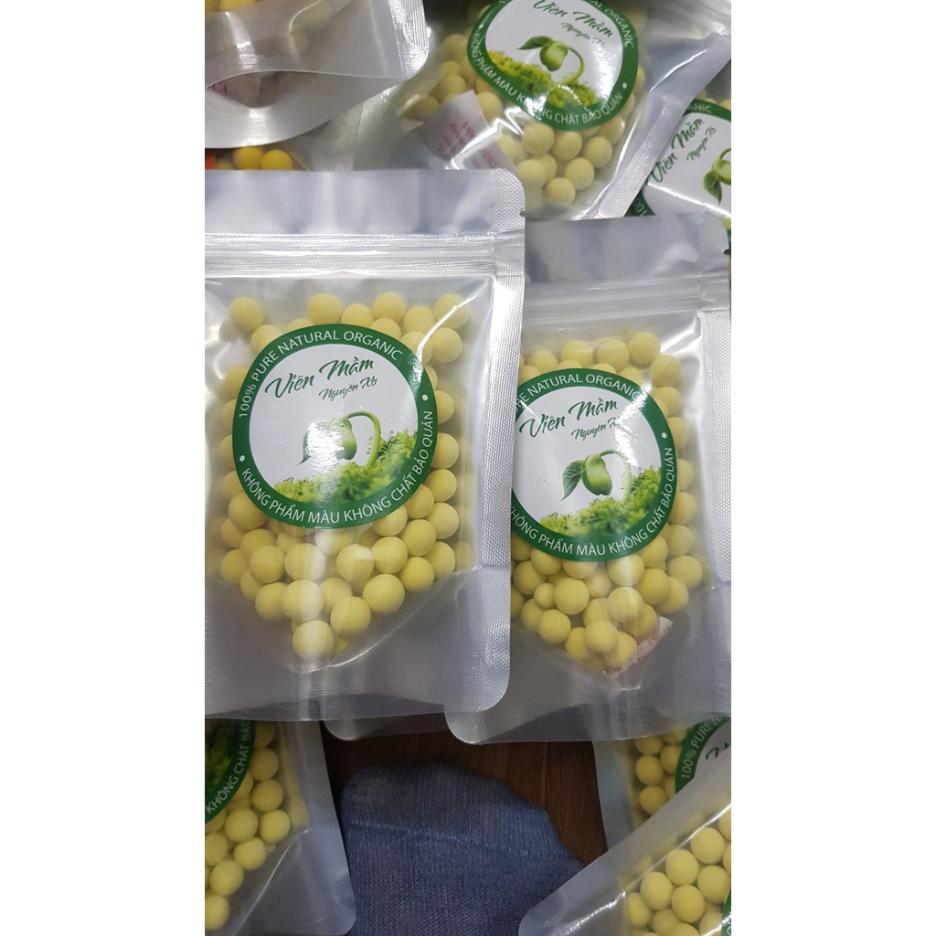 100gr VIÊN MẦM ĐẬU NÀNH NGUYÊN XƠ