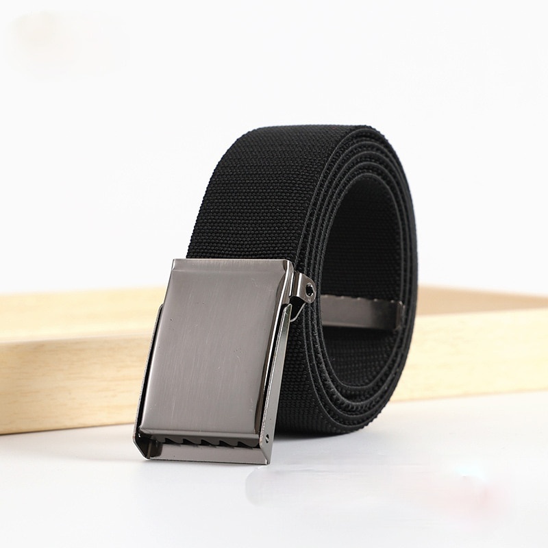 Mới Thắt Lưng Vải canvas Thoáng Khí Thời Trang Cho Nam Nữ