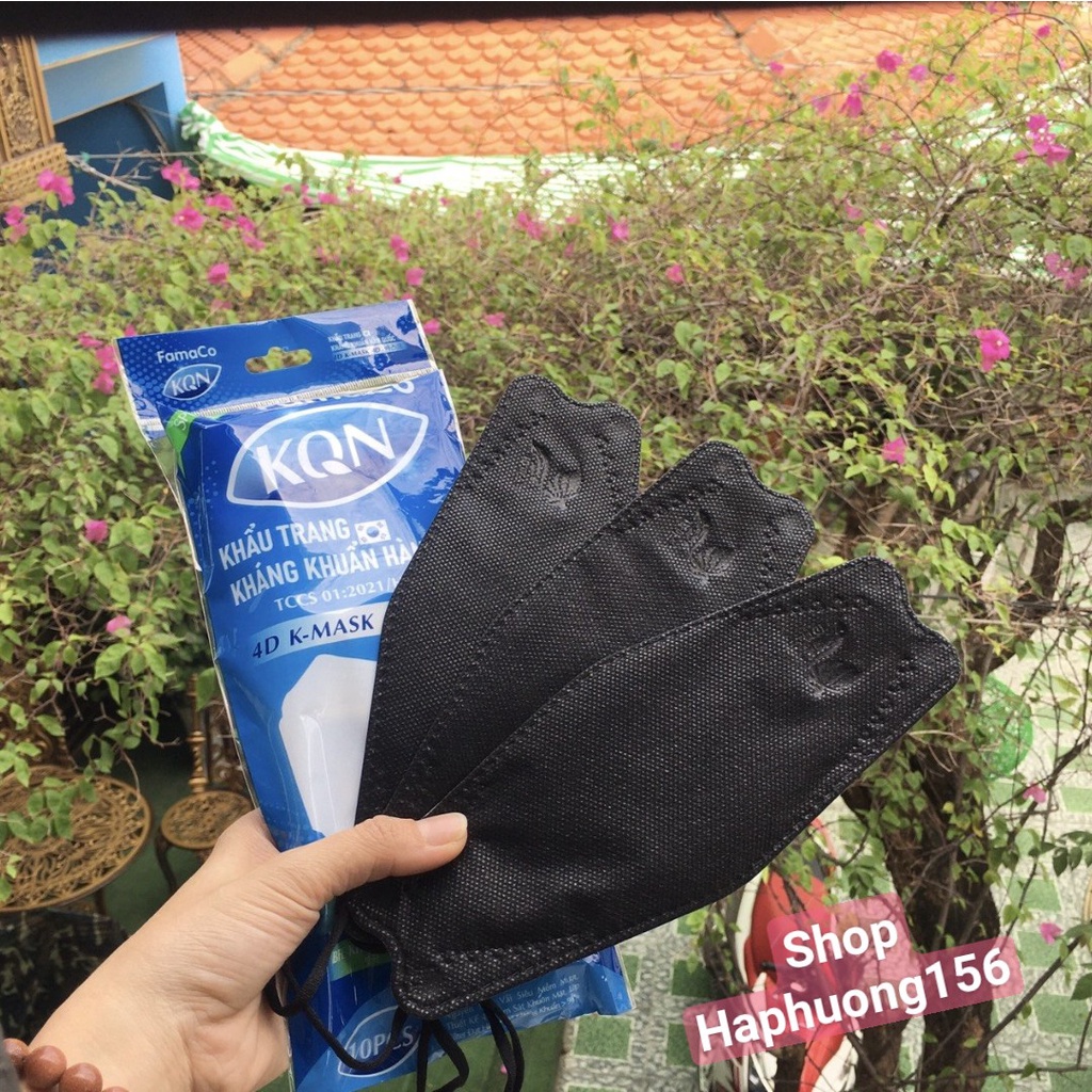Combo 50 cái Khẩu trang 4D K Mask KF94 Hàn Quốc chống bụi mịn và kháng khuẩn