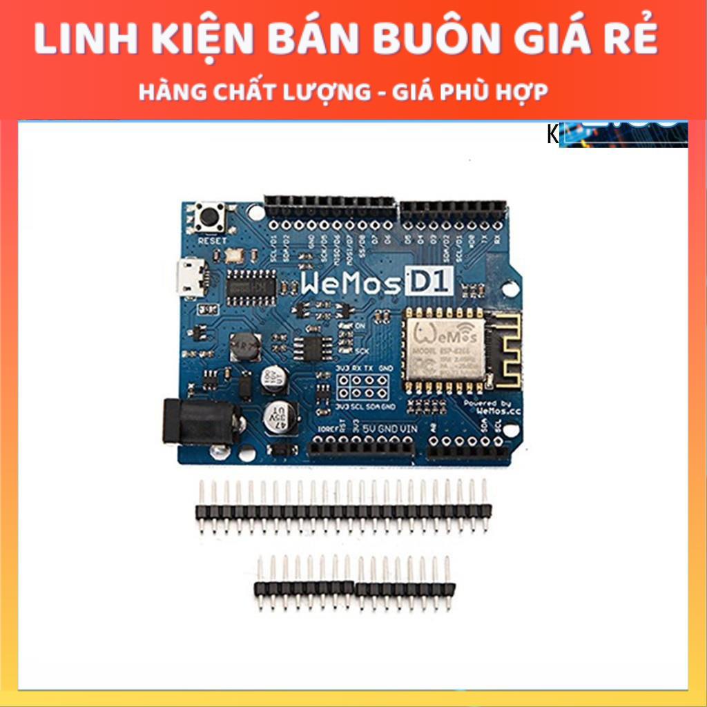 Kit Arduino Wifi ESP8266 NodeMCU Lua WeMos D1 R2