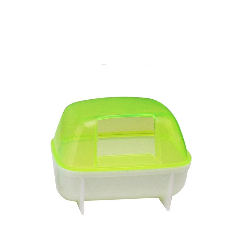 Nhà tắm cho hamster bằng nhựa kích thước size 10 X 6 X 6cm