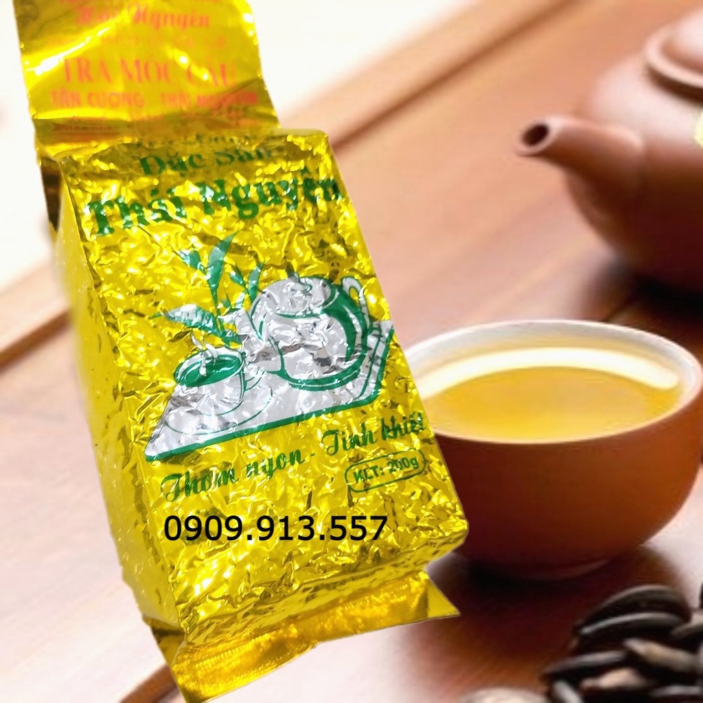 Trà Xanh Đặc Sản Thái Nguyên Thượng Hạng Tân Cương 200gr Chất Lượng Loại Hảo Hạng