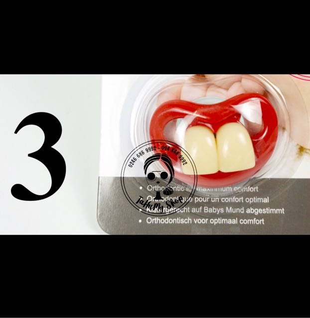 Ti giả cute chống vẩu cho bé