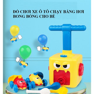 [HOT 2024] ĐỒ CHƠI XE Ô TÔ CHẠY BẰNG HƠI BONG BÓNG
