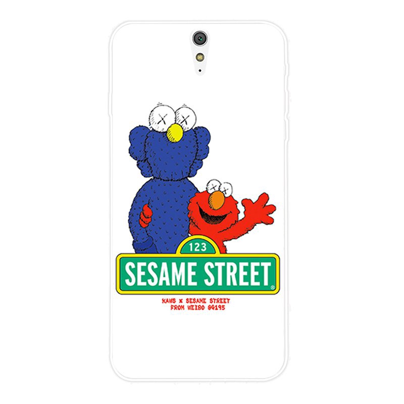 Sony xperia C3 C5 M4 L1 L2 XA XA1 XA2 Ultra Plus X Performance Sesame Street Pattern-3 Soft Silicon TPU Case Cover