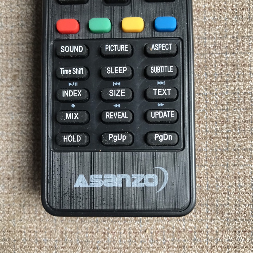[HÀNG CAO CẤP] Remote Điều khiển tivi asanzo hàng loại 1