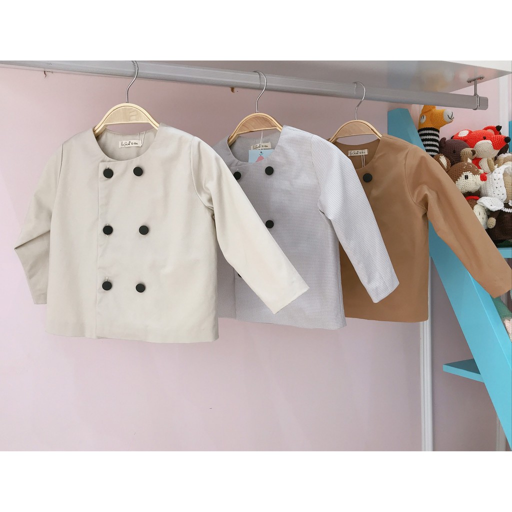 Áo Khoác Thời Trang Trẻ Em Phong Cách Hàn Quốc Dễ Thương