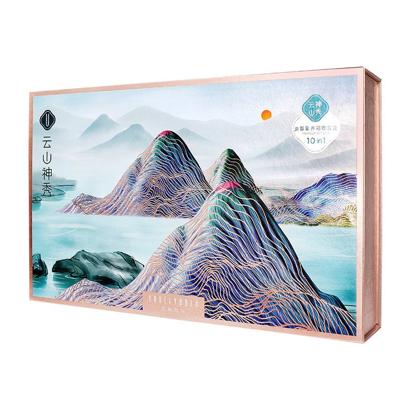 Set 10 mỹ phẩm trang điểm thiết kế sang trọng chuyên dùng