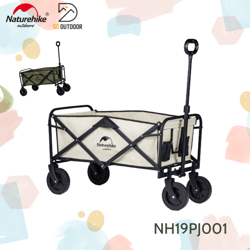 Xe Kéo Gấp Gọn Naturehike 90L Xe Chở Đồ Dã Ngoại NH19PJ001