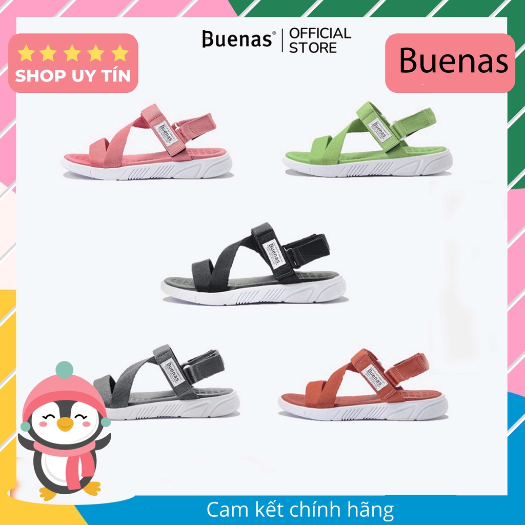 Giày Sandal Nam Nữ S6 – Buenas [Ảnh thật-full size 35-40] [Giày Sandal Đi Học]