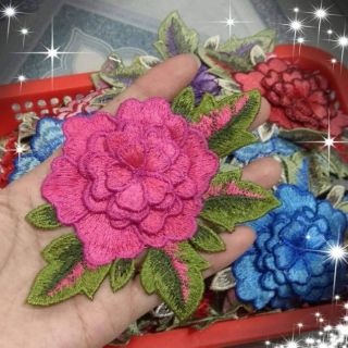 Hoa vải thêu 3D
