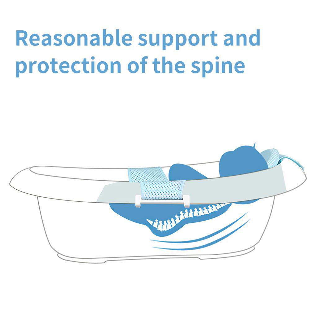 Đệm Gối Hỗ Trợ Tắm Cho Bé Có Thể Điều Chỉnh