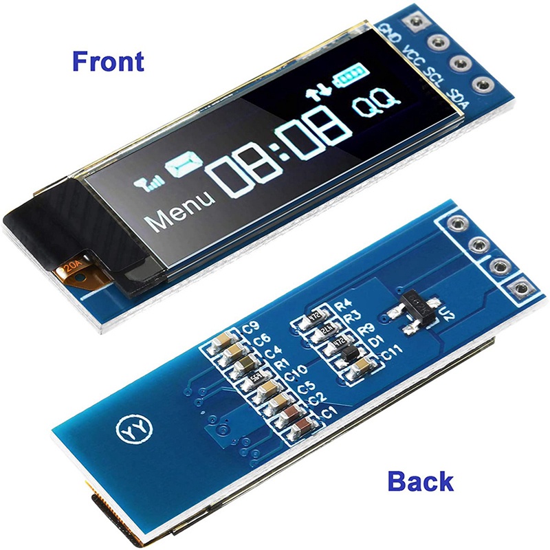 Set 2 Trình Điều Khiển Màn Hình Oled I2C Ssd1306 Ule Blue I2C Oled I2Vn