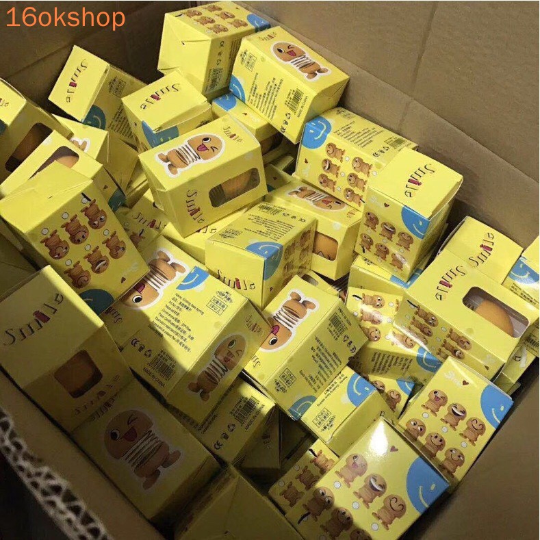 Đồ Chơi Hình Mặt Cười Lắc Đầu Trang Trí Xe Hơi