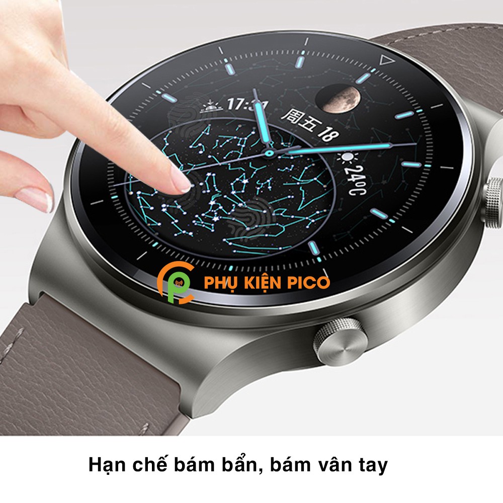 Dán màn hình Huawei GT 2 Pro chính hãng Gor bộ 3 miếng chống trầy xước đồng hồ - Dán dẻo Huawei Watch GT 2 Pro